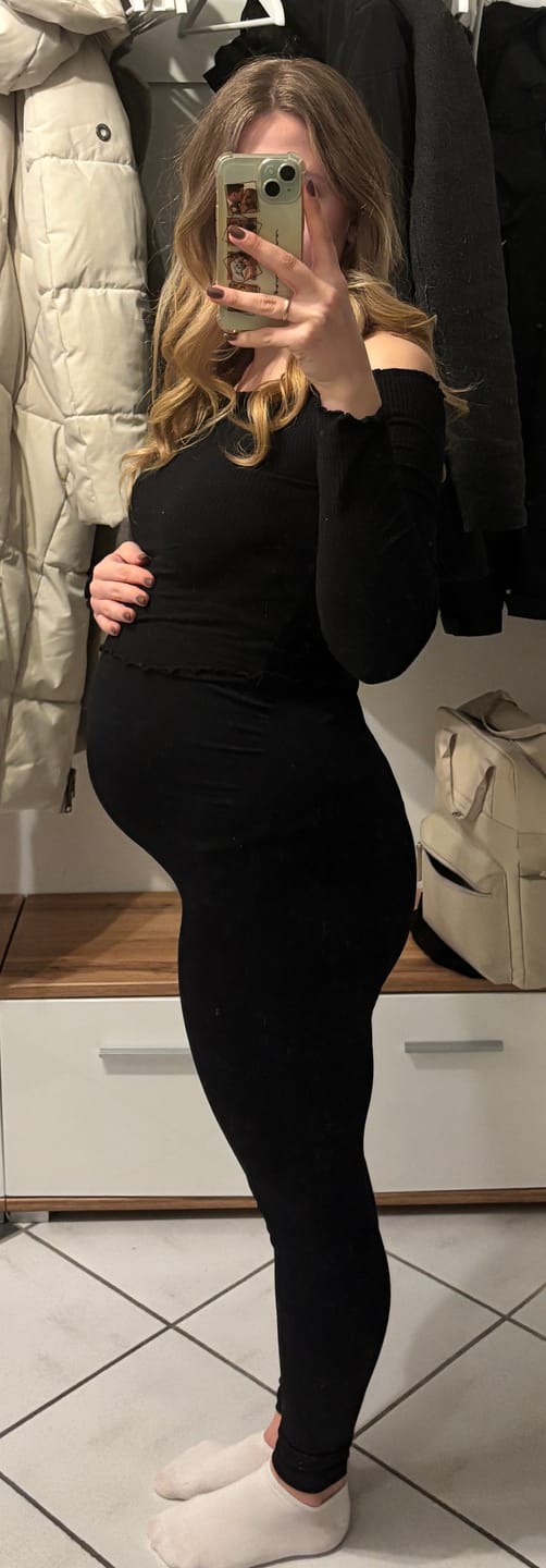 Customer photo review of Schwangerschafts Leggings