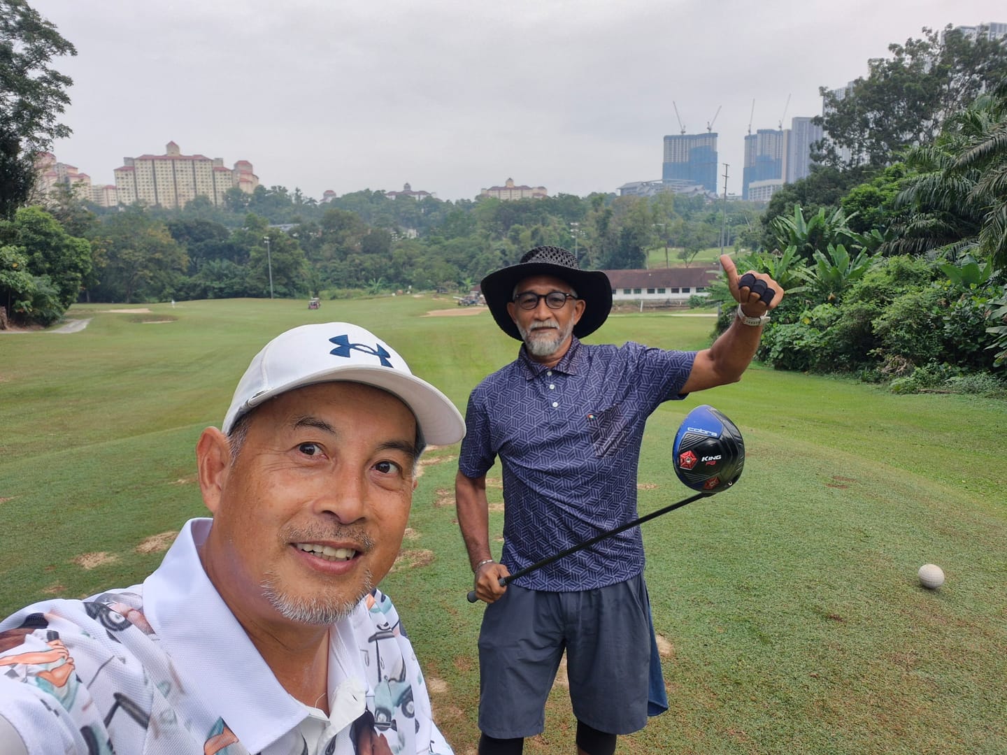 Customer photo review of The Best Gift For Golf Dad, Uncle, Husband... - Personalized Golf Polo Shirt