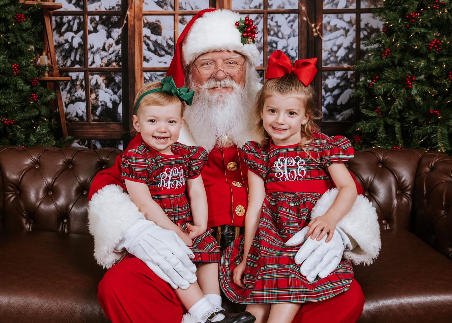 Customer photo review of Manchester Plaid Red Sash Dress