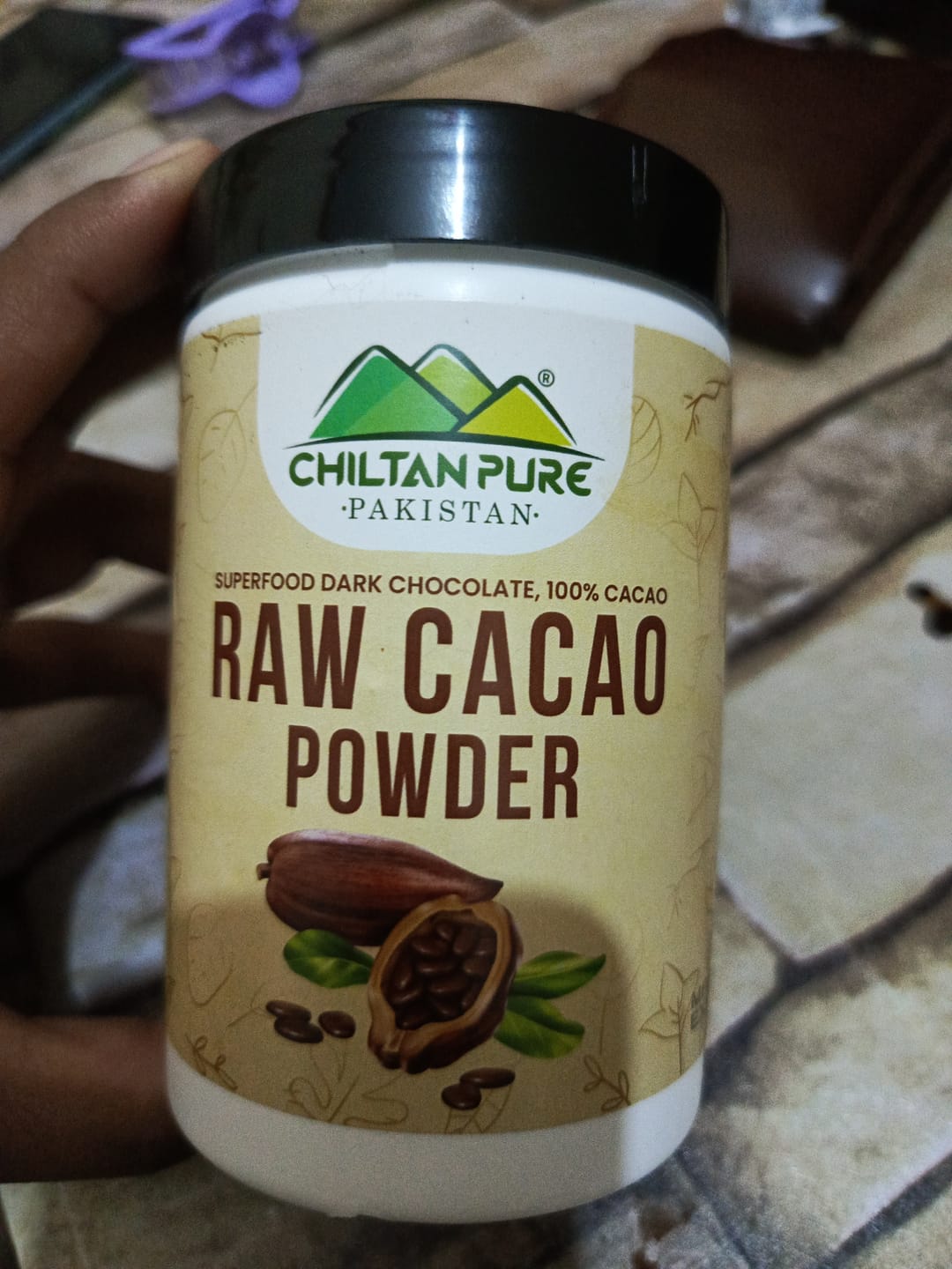 Customer photo review of Raw Cacao Powder / راو کاکاو پاؤڈر