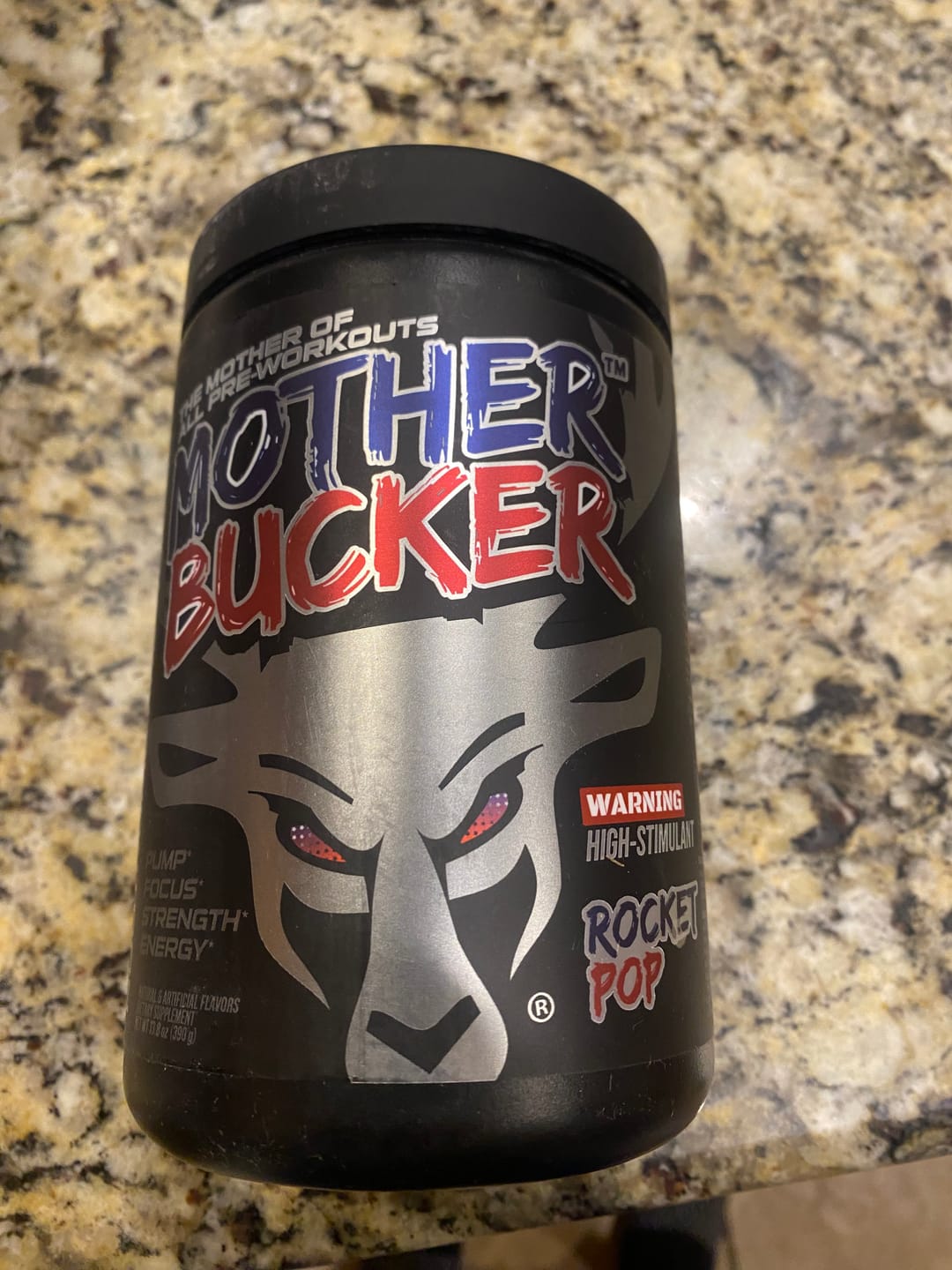 Customer photo review of Bucked Up - Mother Bucker Pre-Workout