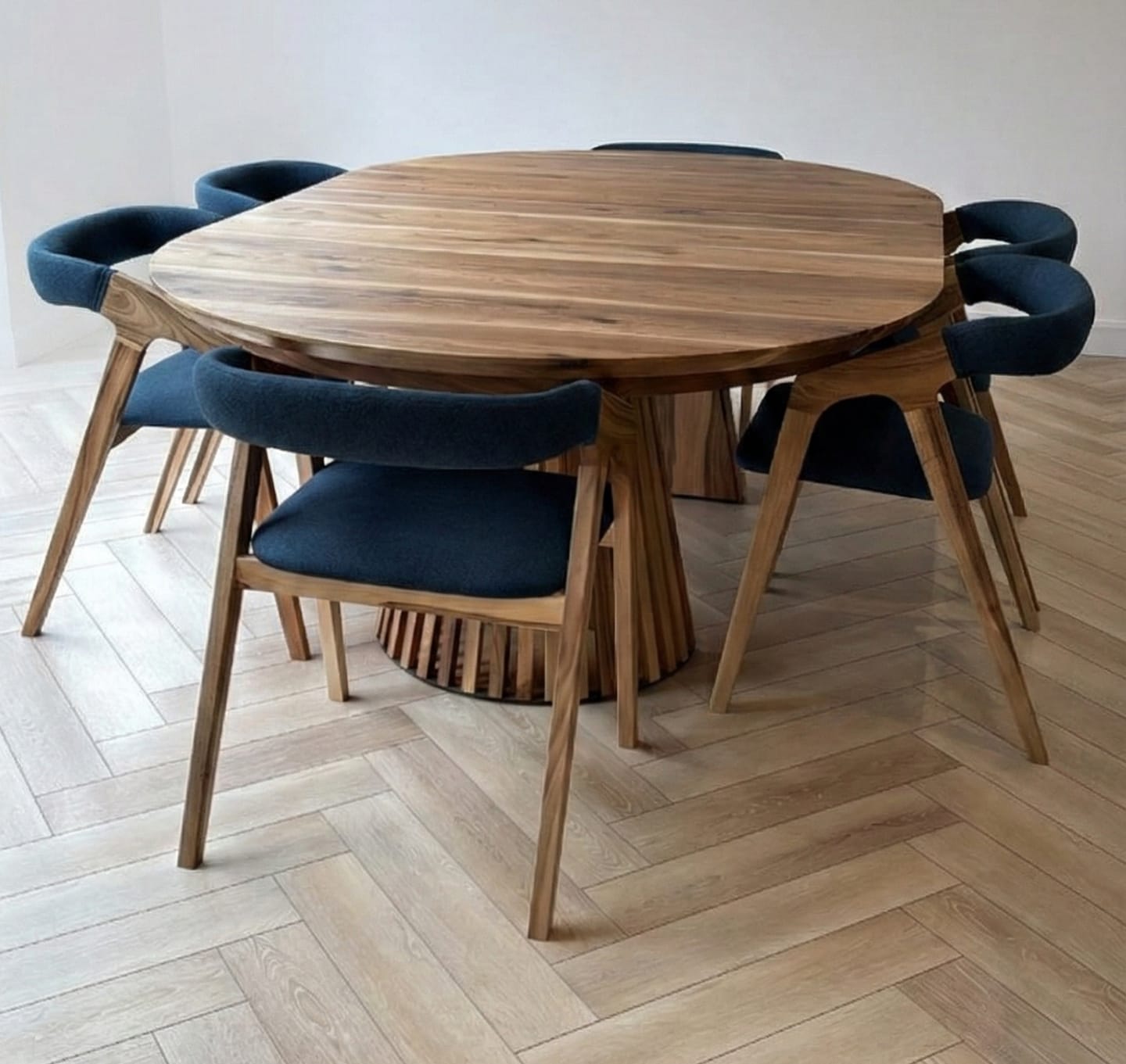 Customer photo review of Julia Walnut Dining Chair