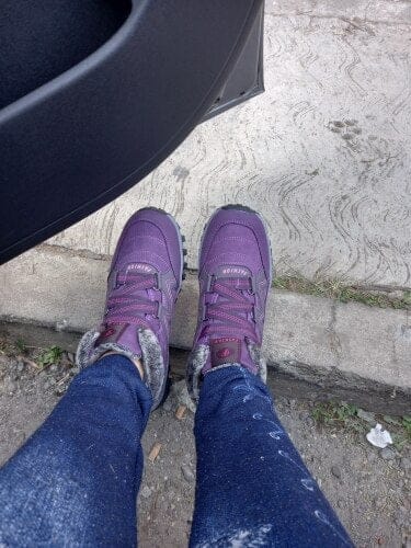 Customer photo review of OrthoFit Winter - ergonomischer, wasserdichter & rutschfester Schmerzlinderungs-Schuh
