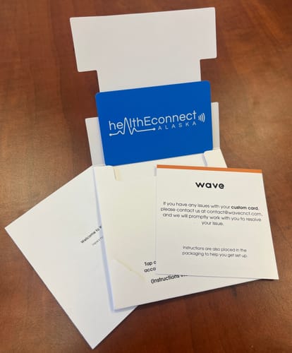 Customer photo review of Custom NFC Business Card