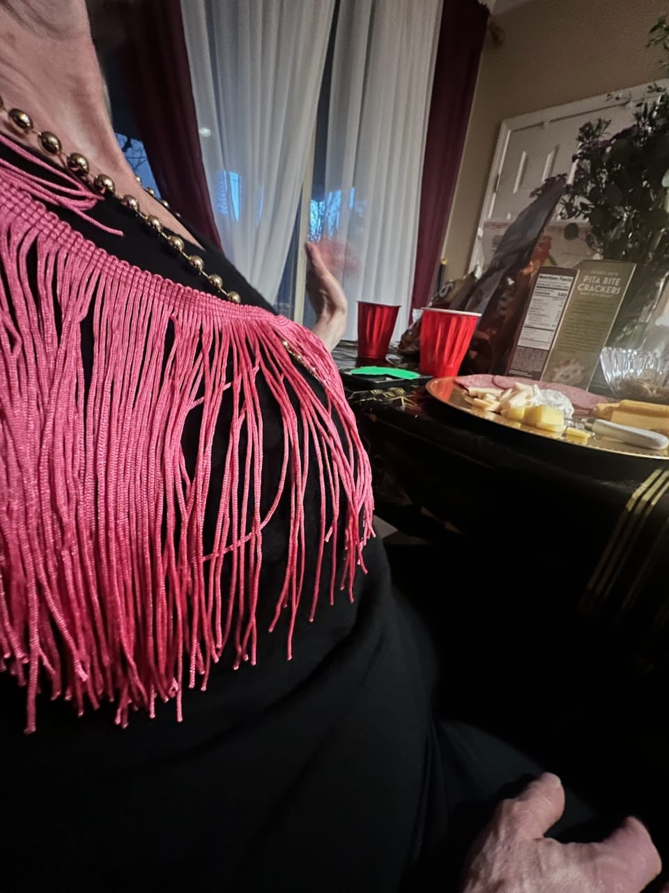Customer photo review of 6" Chainette Fringe Trim (Sold by the Yard)