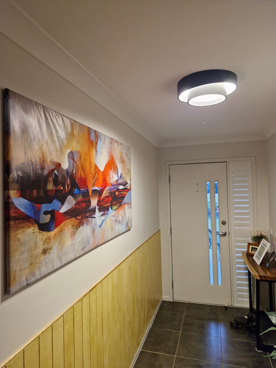 Customer photo review of Creative Concentric Circle Led Ceiling Light