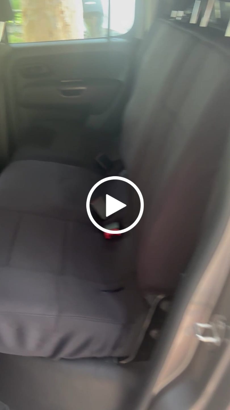 Customer video review of Sharkskin Seat Covers for Volkswagen Amarok 2H Dual Cab (Feb/2011- May/2023)