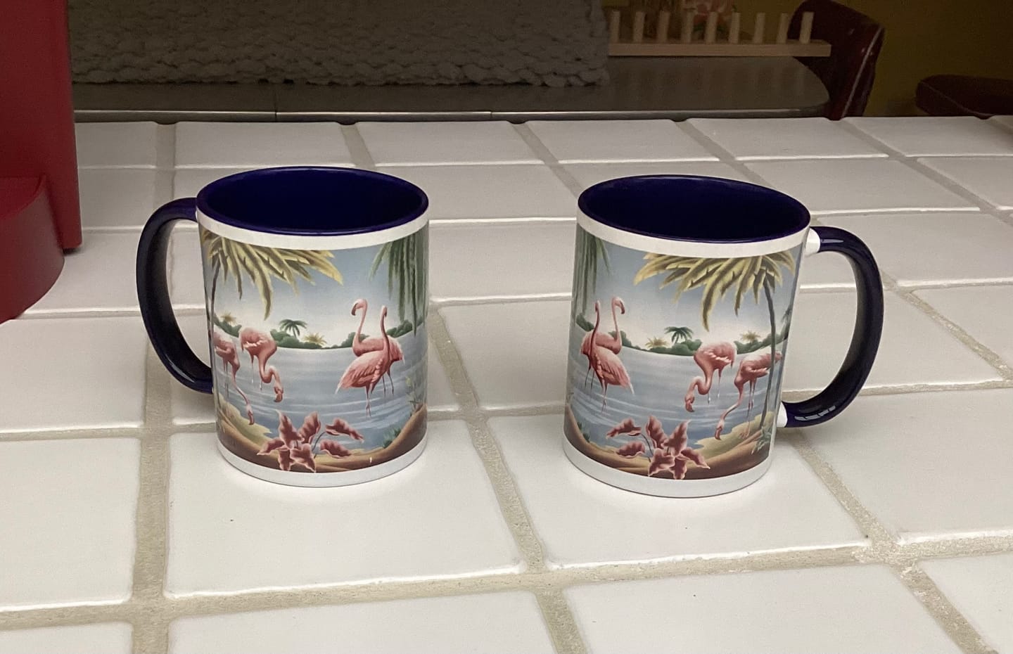 Customer photo review of Turner Flamingo Coffee Mug | Print-on-Demand Ceramic Accent Mug (11/15oz)