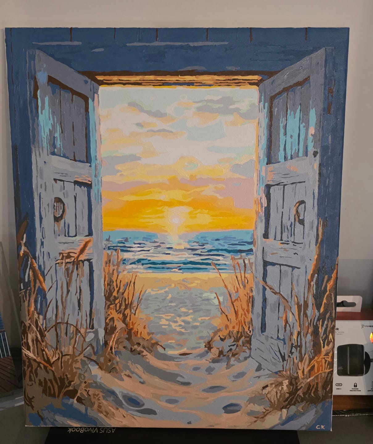 Customer photo review of Door to Sunset