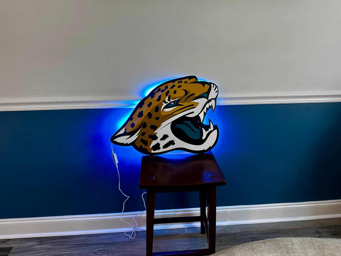 Customer photo review of Jacksonville Jaguars 3D Vintage Metal Wall Art