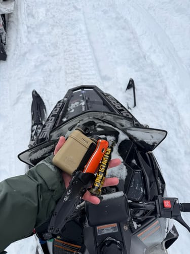 Customer photo review of Black Beards Ferro Rod Fire Starter