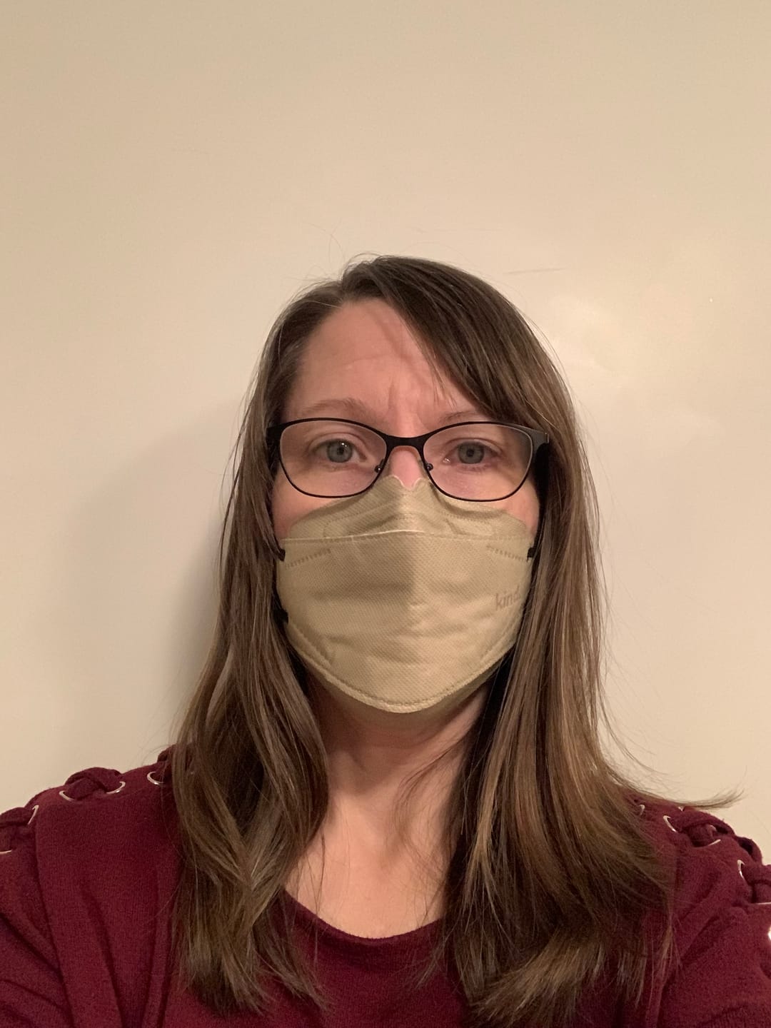 Customer photo review of Kind KN95 Respirator Mask - Colour Series