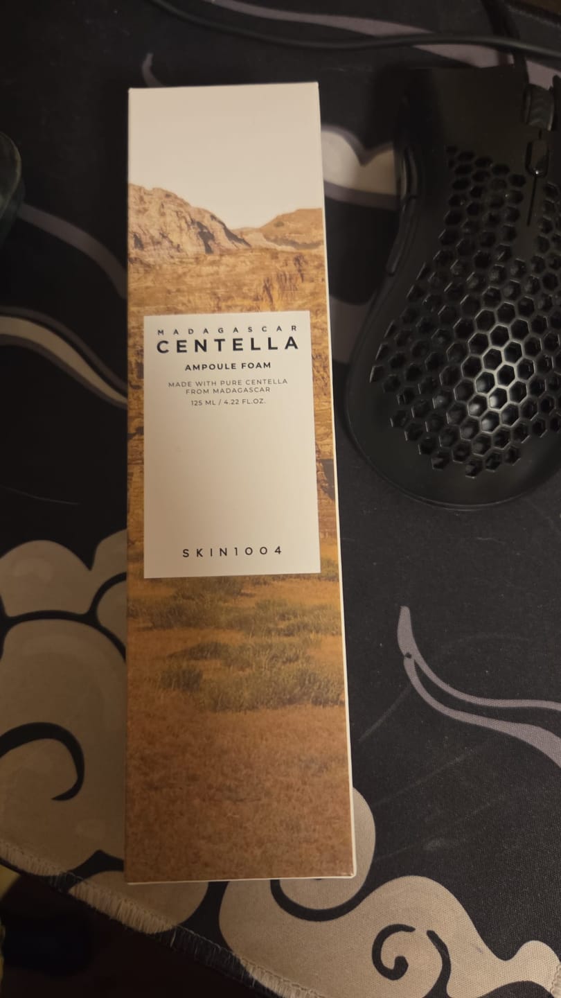 Customer photo review of Attīrošās ampulas putas priekš mazgāšanas ar ekstraktu Gota Kola SKIN1004 Madagascar Centella Ampoule Foam
