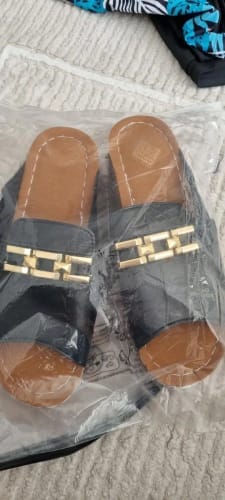 Customer photo review of Florana - ergonomische & rutschfeste Schmerzlinderungs-Sandalen