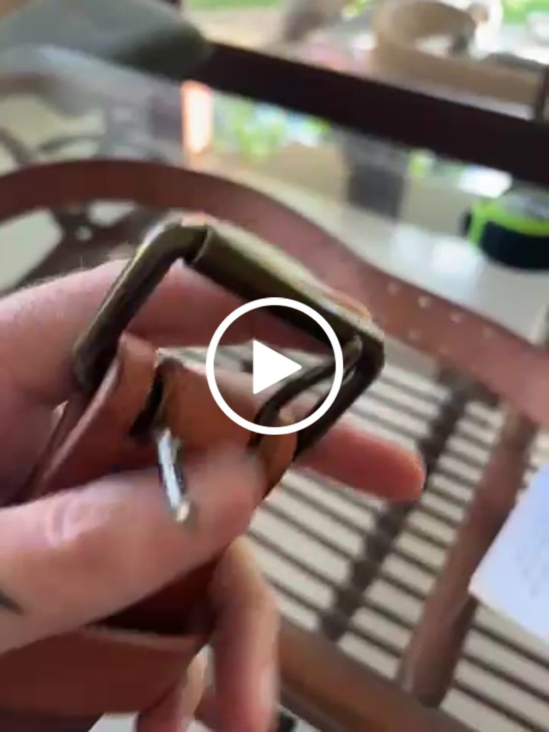 Customer video review of The Unbreakable Belt - The Original - Old World Tan (Hermann Oak tannery)