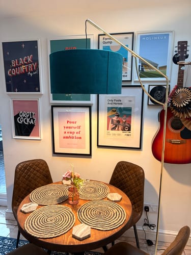 Customer photo review of Round Dining Table