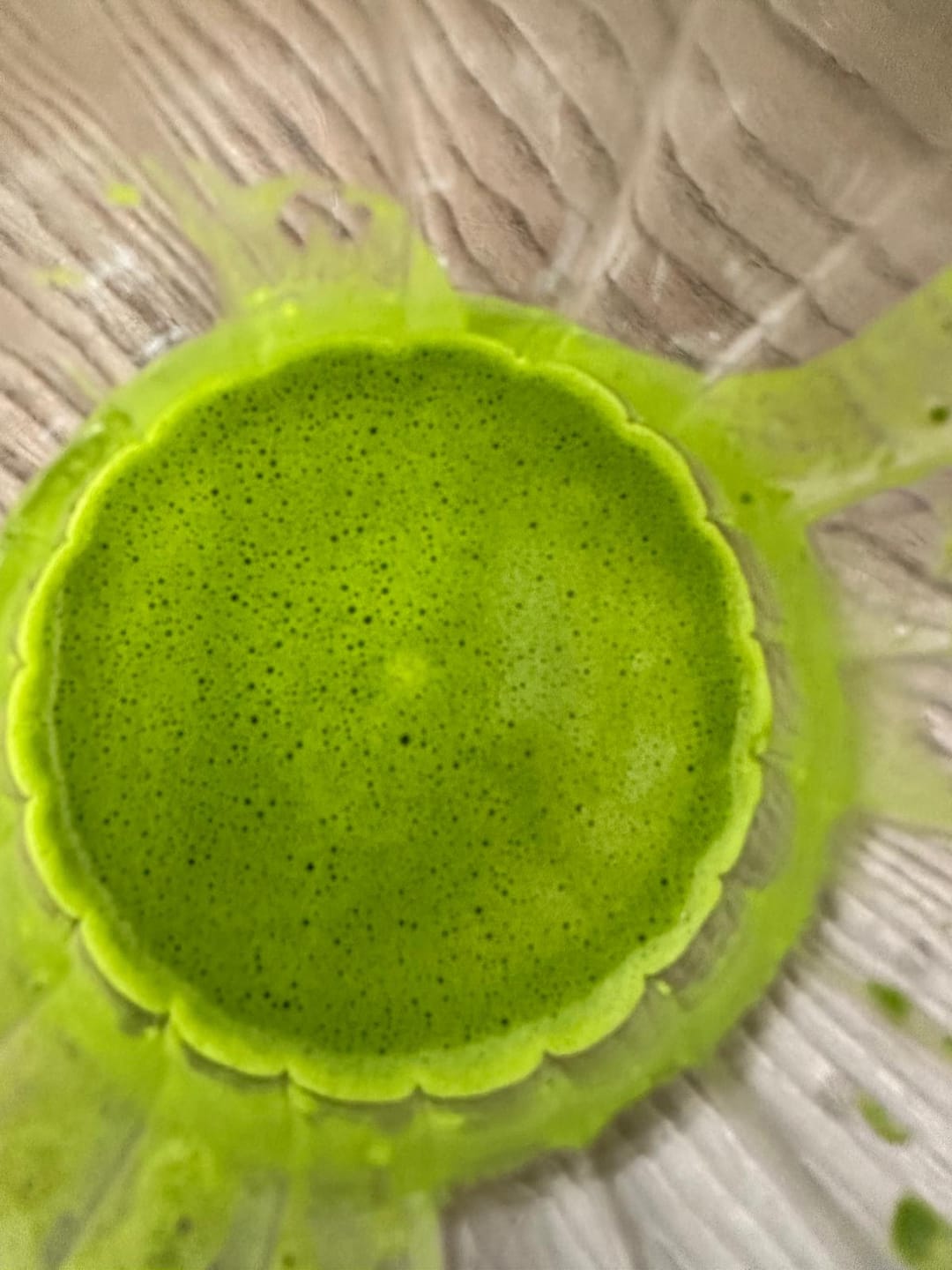 Customer photo review of BENBU Matcha - Premium Japanese Matcha Powder 3.5 oz (100g) Bag