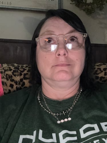 Customer photo review of Sterling Silver Southwestern Style 2-12mm Navajo Pearl Bead 18"- 20" Necklace #2