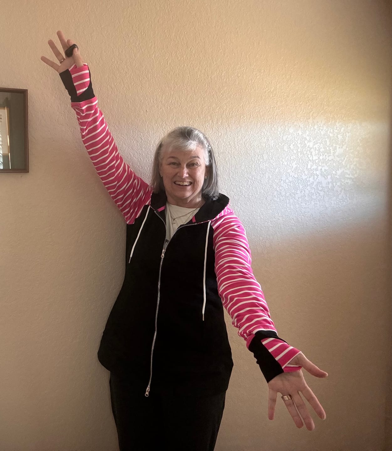 Customer photo review of Trixie Full Zip Women's Hoodie