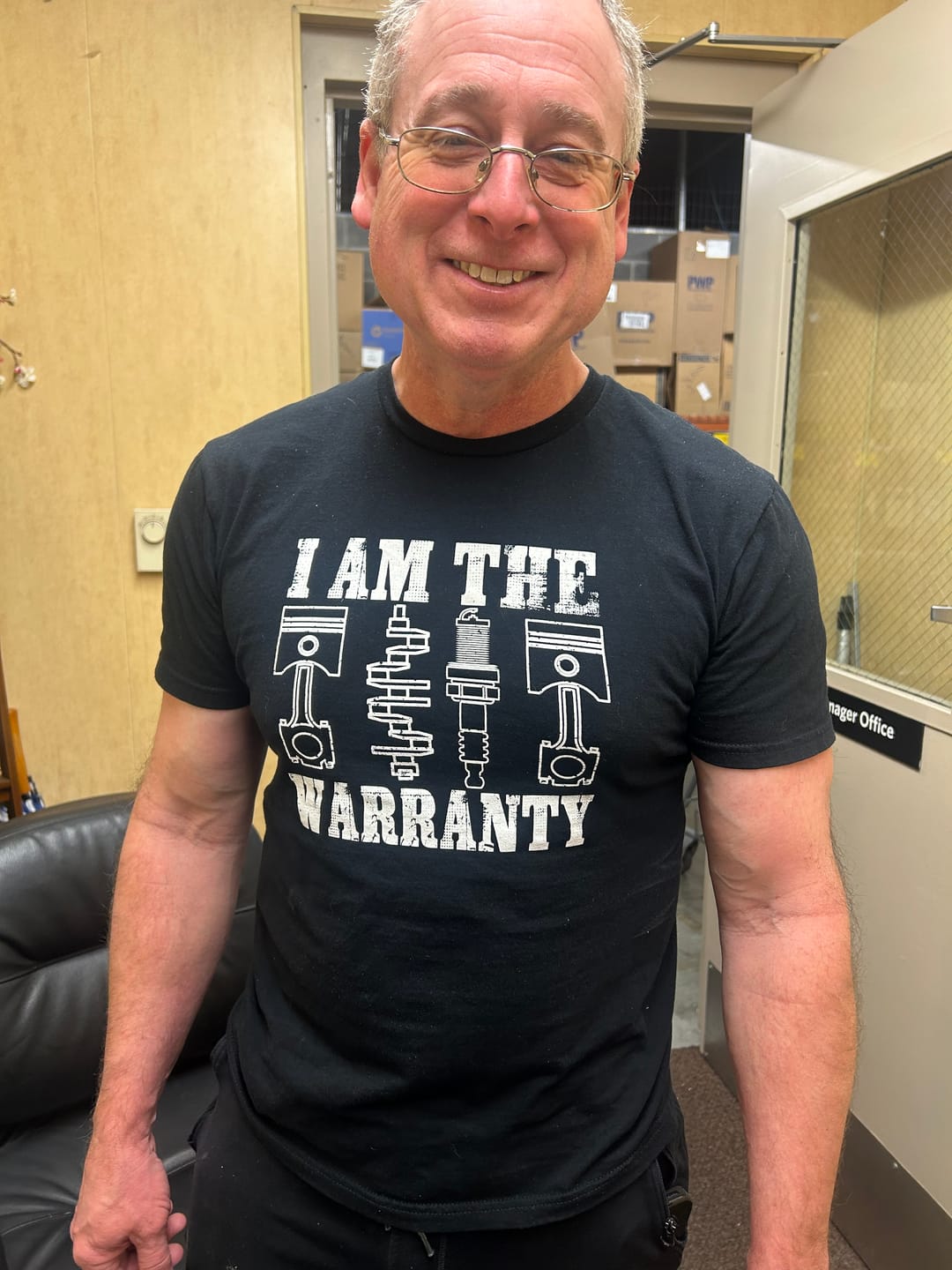 Customer photo review of I Am The Warranty