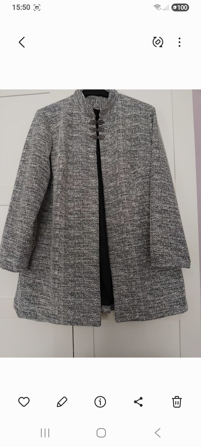 Customer photo review of Static Print Thick Knit Jersey Fabric