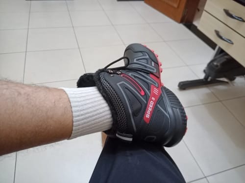 Customer photo review of OrthoTrekking Pro - ergonomische schmerzlindernde Trekking u.-Wanderschuhe