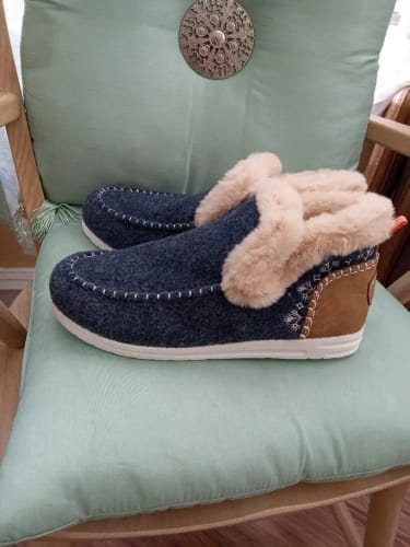 Customer photo review of OrthoComfy - ergonomischer schmerzlindernder Komfortschuh - Plüschgefüttert