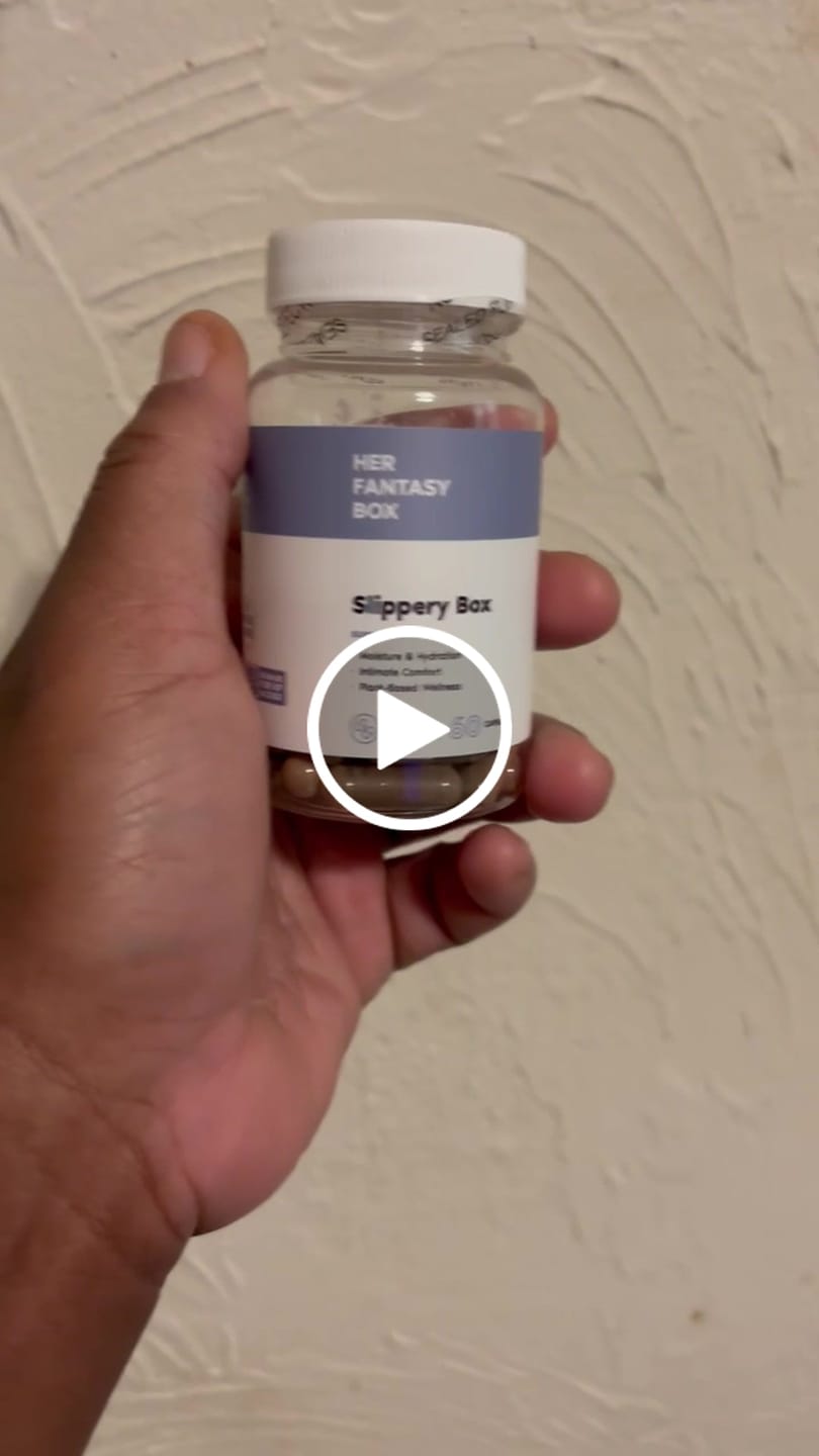 Customer video review of Slippery Box - Extra Moisture Support Capsules