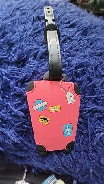 Customer photo review of Étiquette Bagage Motif Valise