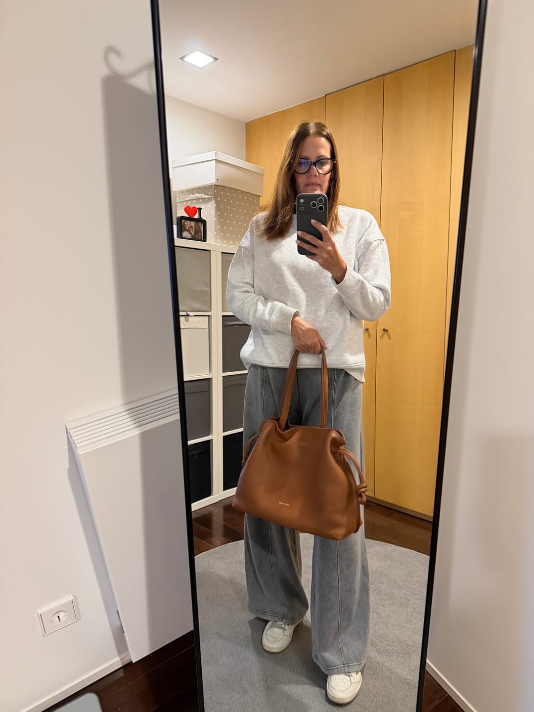 Customer photo review of Large Emma Work & Travel Tote