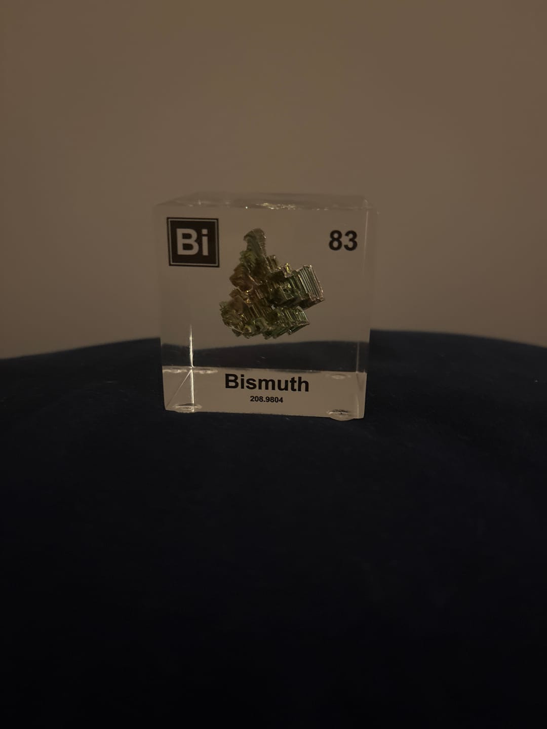 Customer photo review of Bismuth Element Cube
