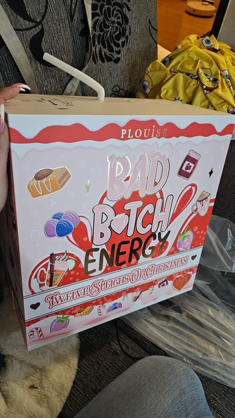 Customer photo review of 12 Sleighs Of Christmas Bad Bitch Skincare Advent Calendar 2025