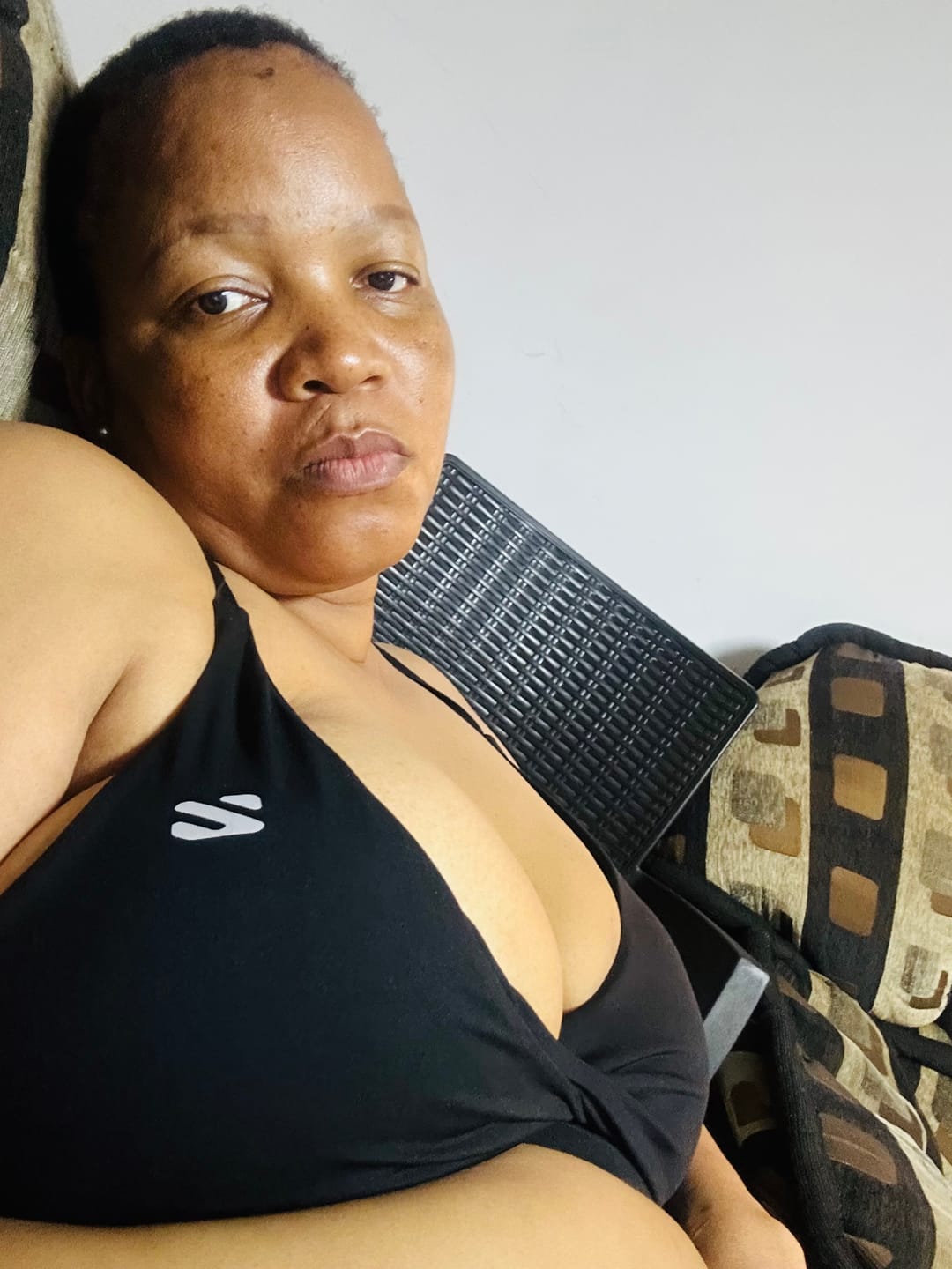 Customer photo review of Adjustable Strap Sports Bra
