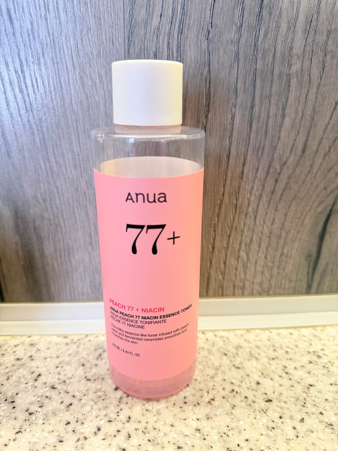 Customer photo review of Toniks ar niacīna esenci Anua Peach 77 Niacin Essence Toner