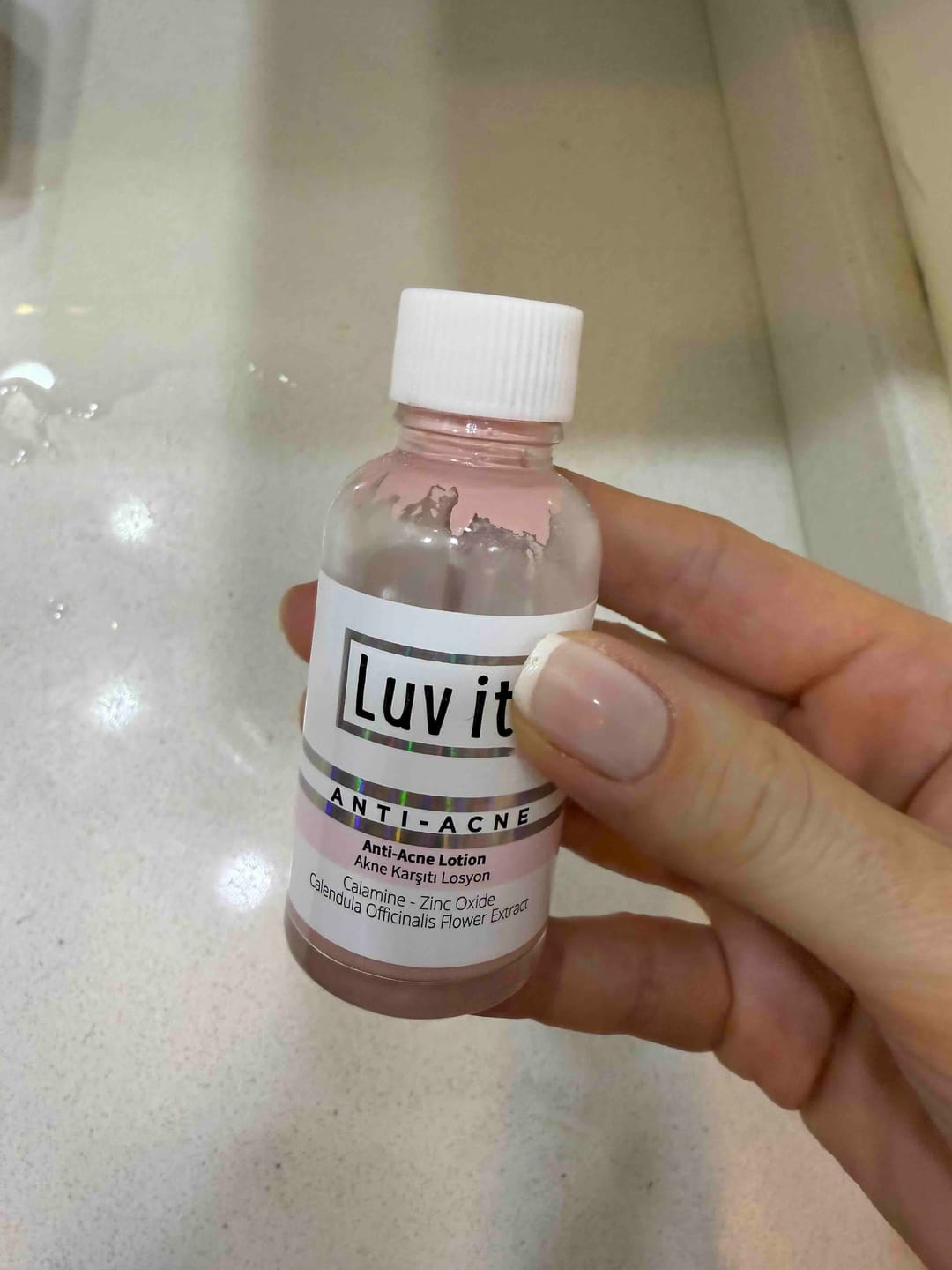 Customer photo review of Akne Karşıtı Losyon