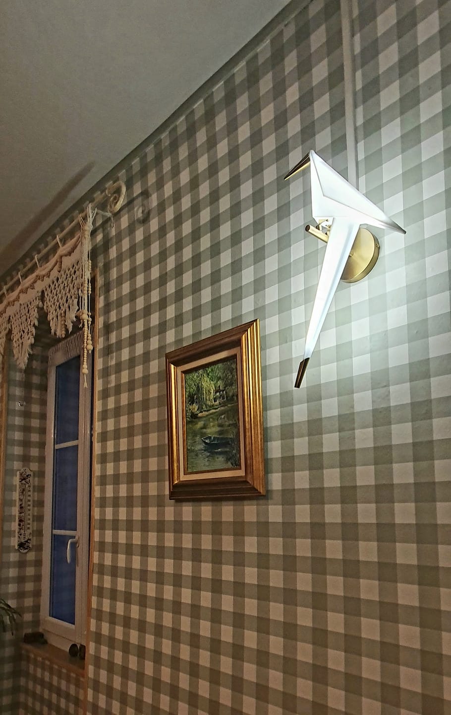 Customer photo review of Applique murale - Oiseau en origami