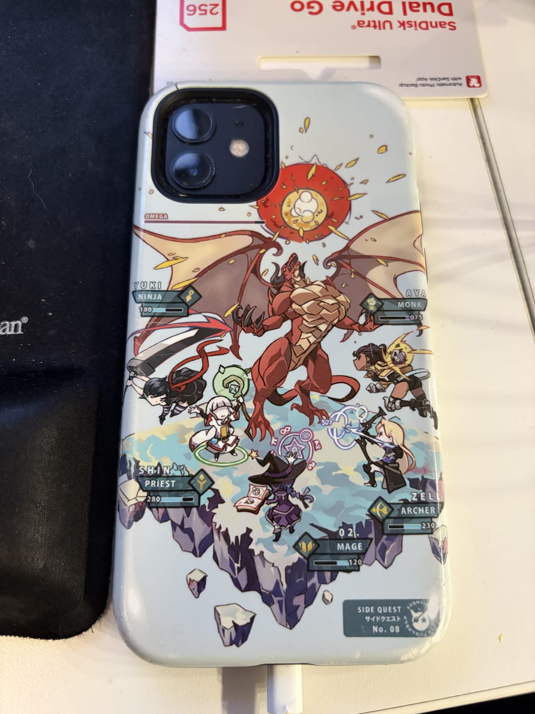 Customer photo review of Side Quest iPhone Case