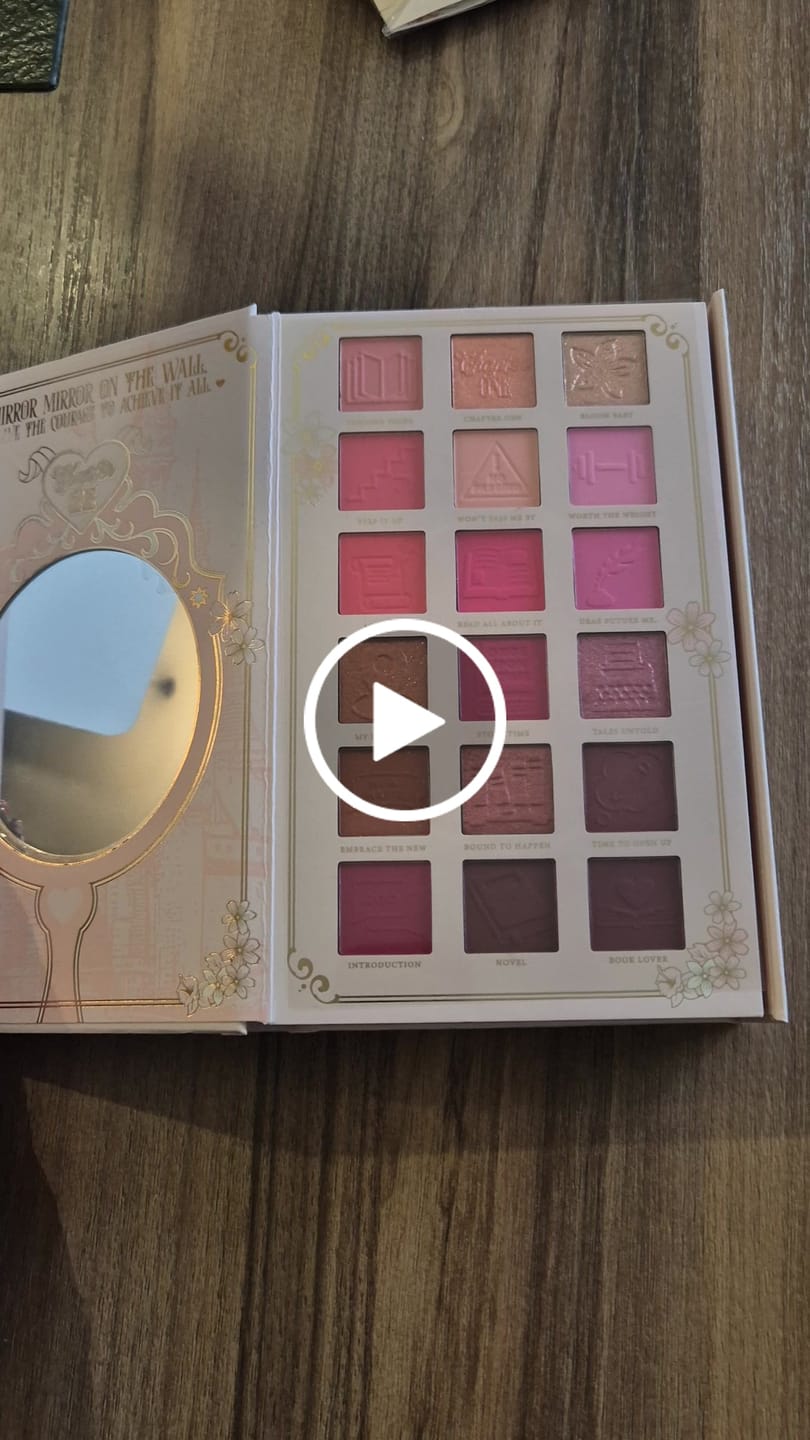 Customer video review of P. Louise A Brand New Chapter Palette - Chapter One
