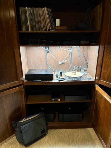 Customer photo review of Big LP Hauler - Large Record Carry Bag