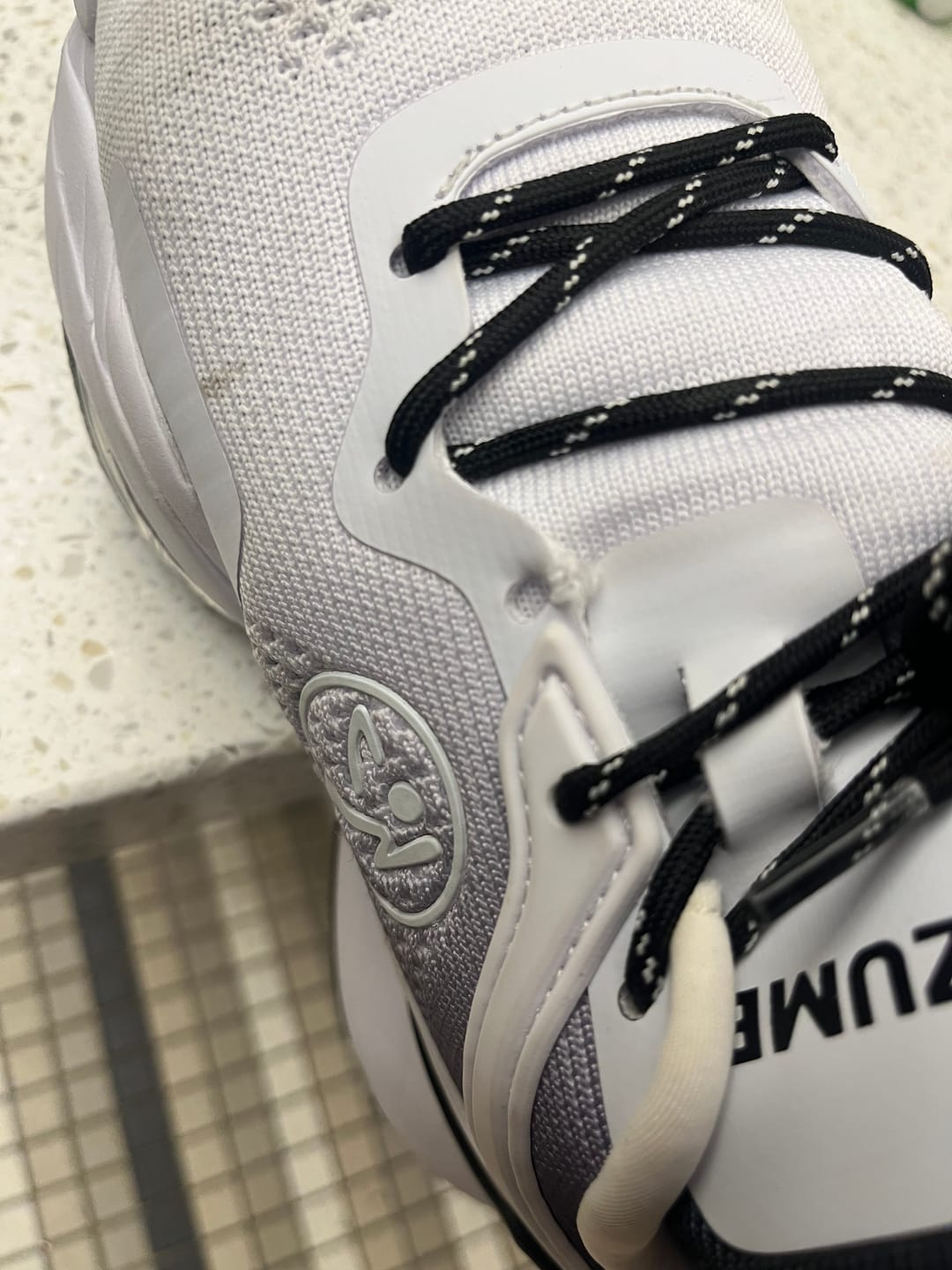 Customer photo review of Zumba Air Stomp - White/Black