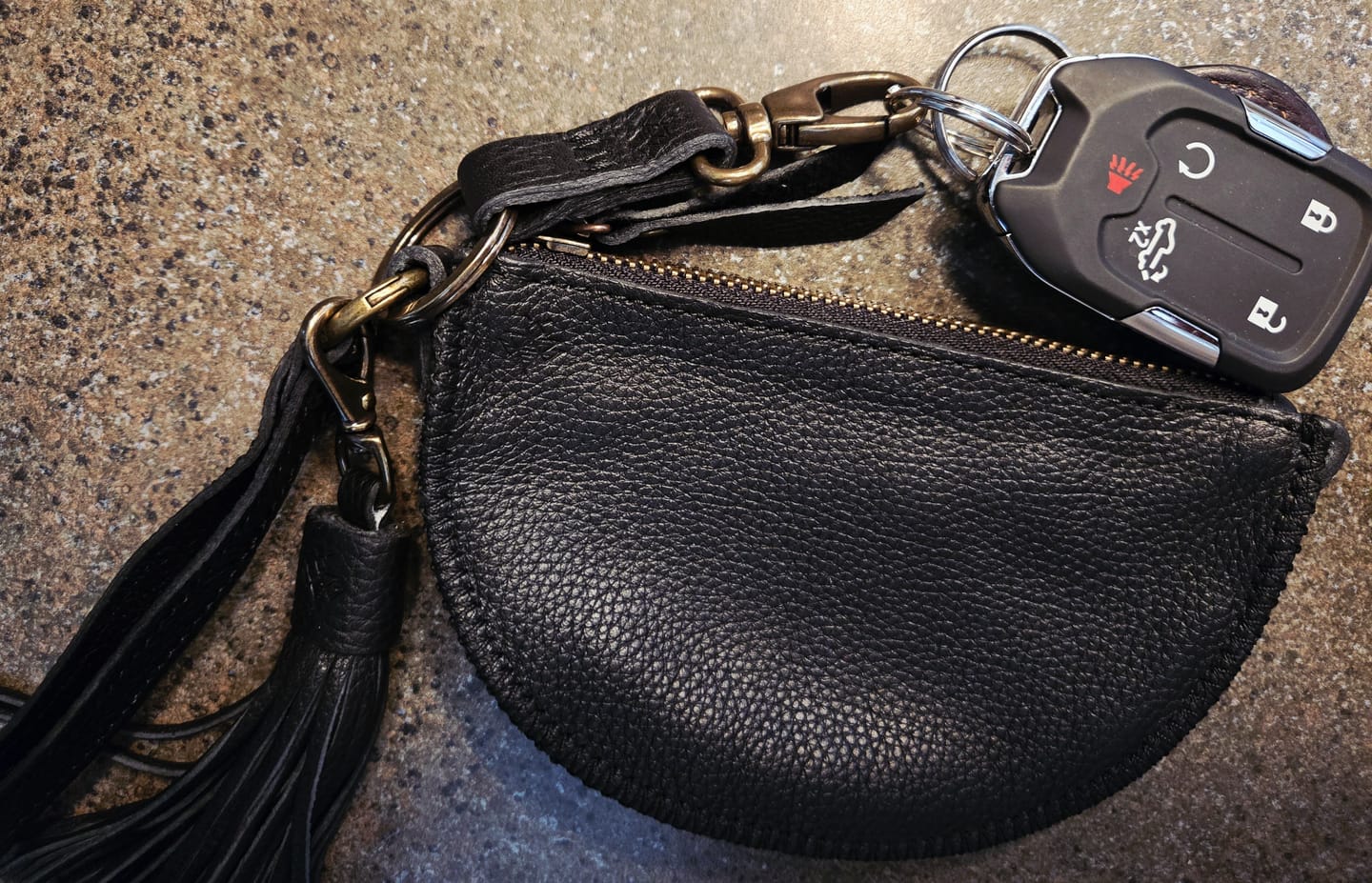 Customer photo review of Black Keychain