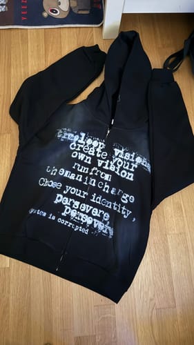 Customer photo review of CREATE YOUR VISION ZIPUP