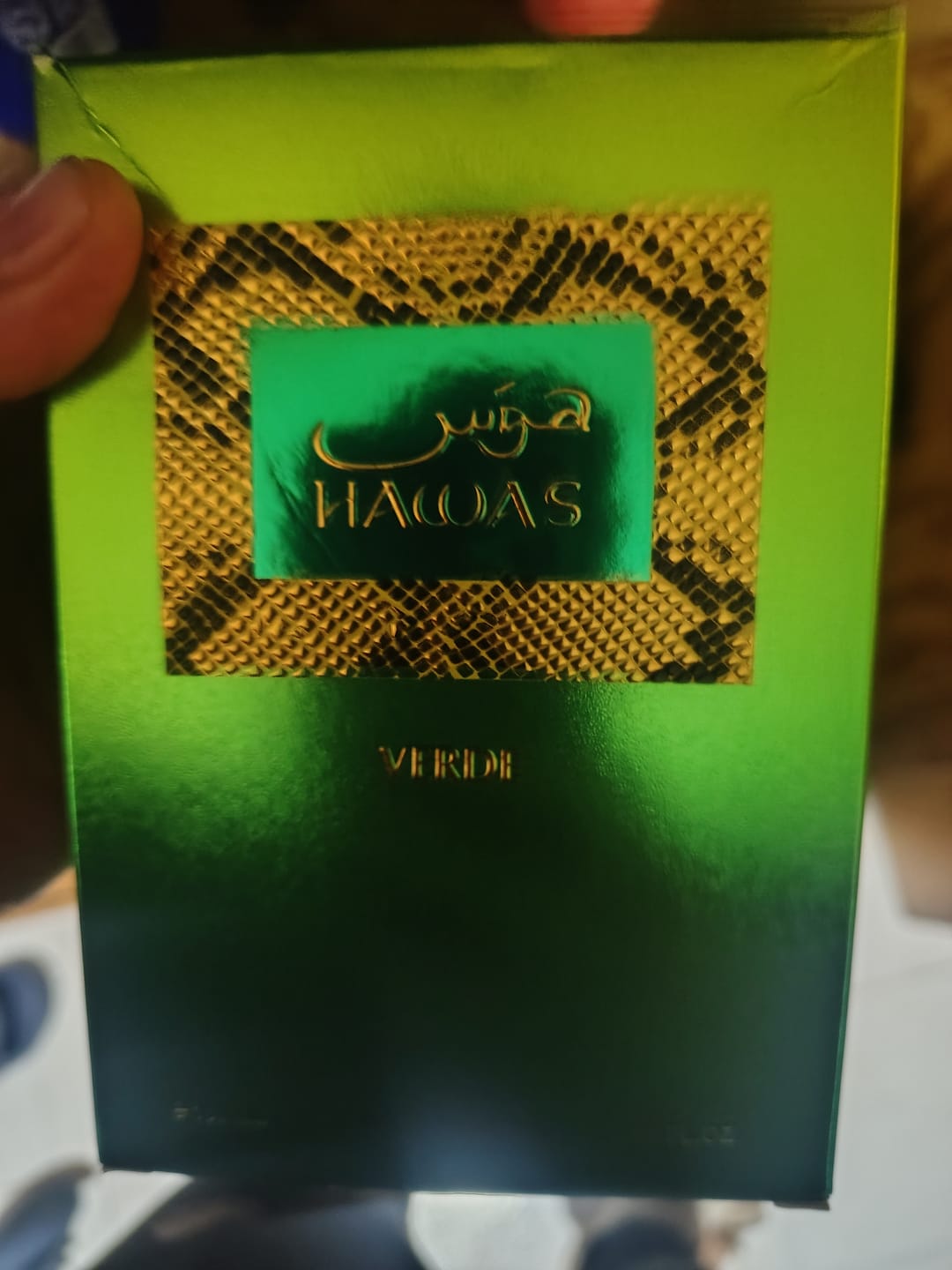 Customer photo review of Perfume Rasasi Hawas Verde 100ml EDP