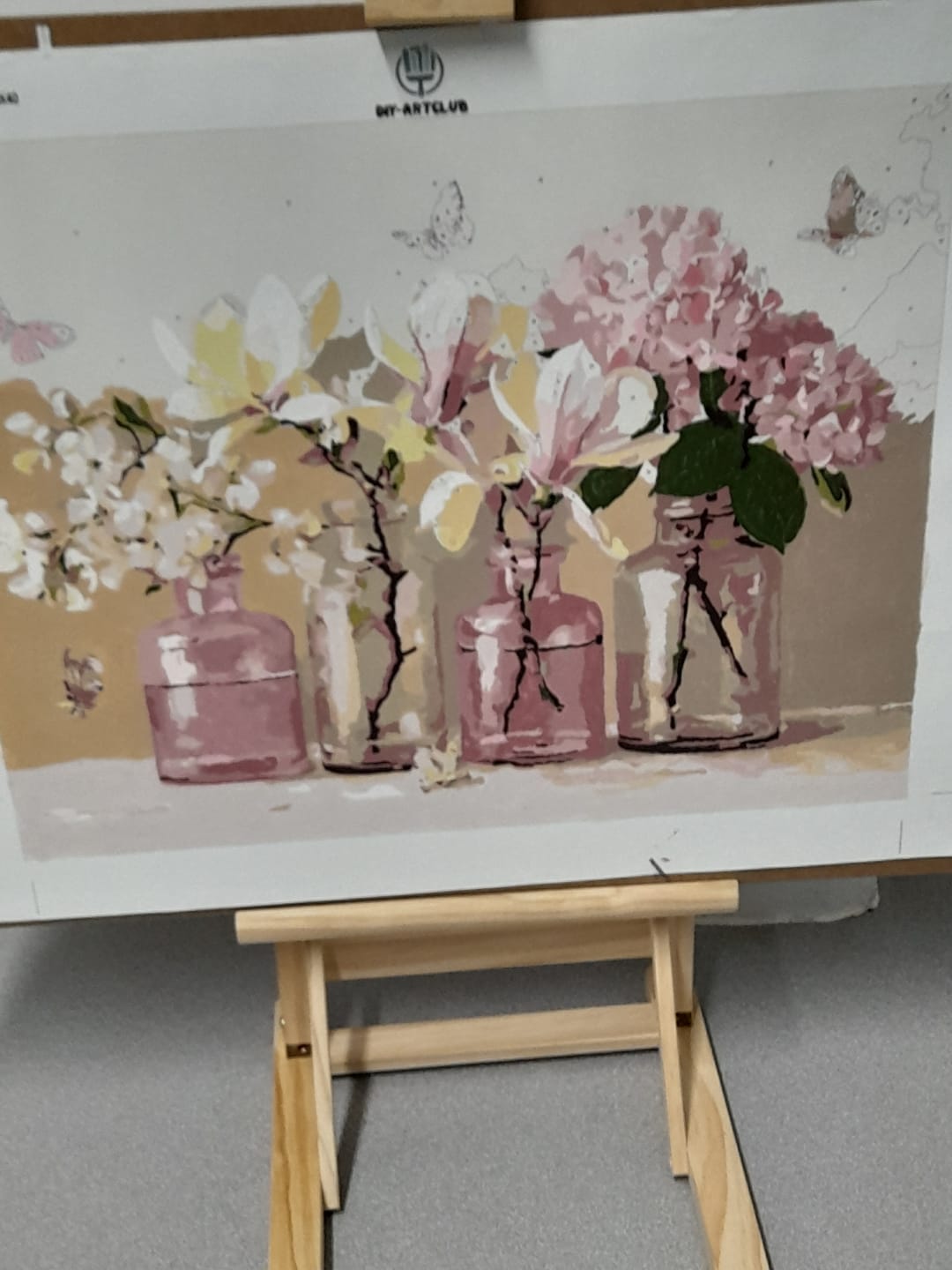 Customer photo review of Fragile | Paint by Number