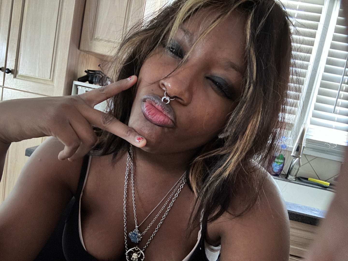 Customer photo review of FAUX LUNA SEPTUM