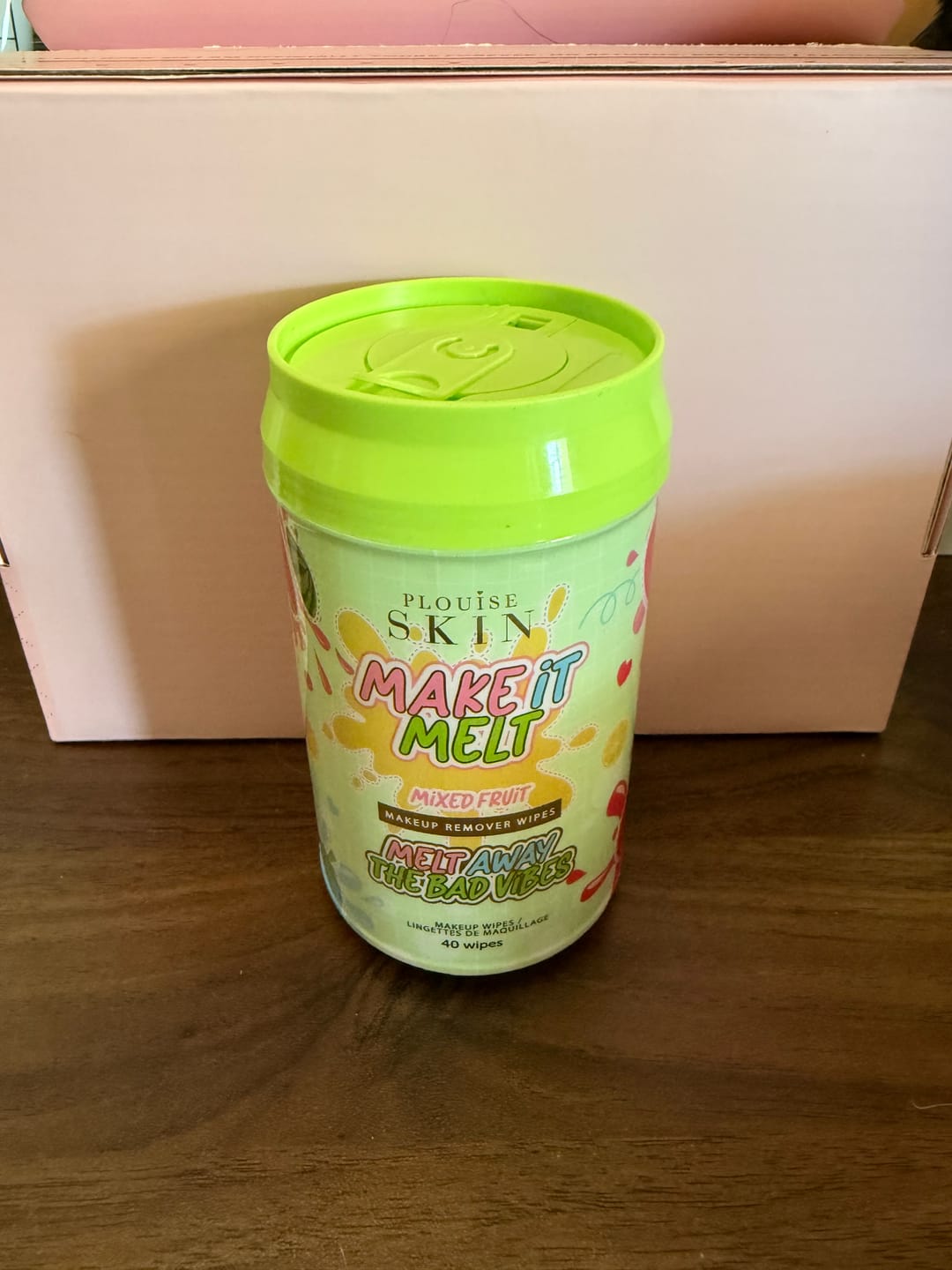 Customer photo review of P.Louise Make It Melt Makeup Remover Wipes