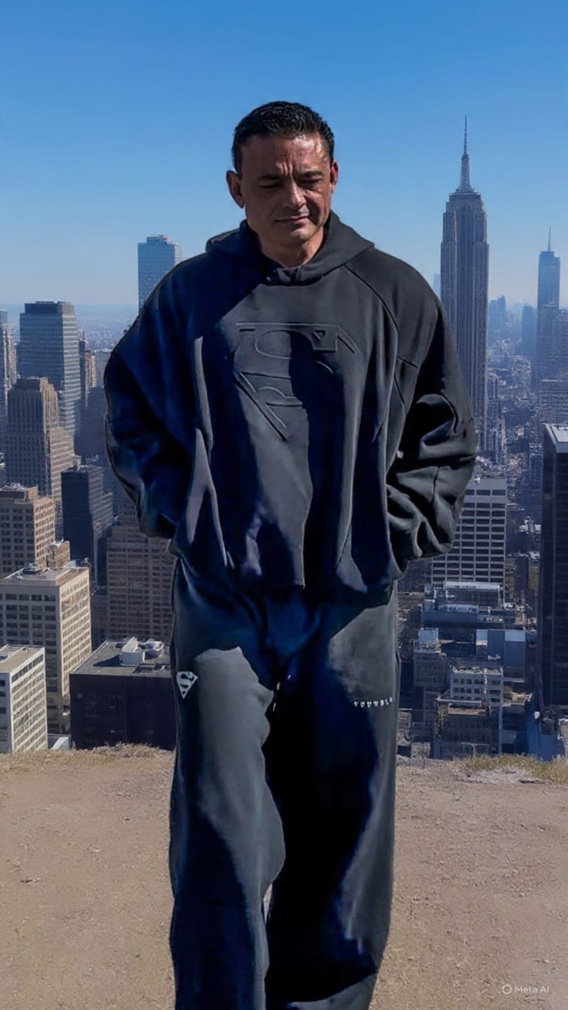 Customer photo review of 2032 - Superman Sweats
