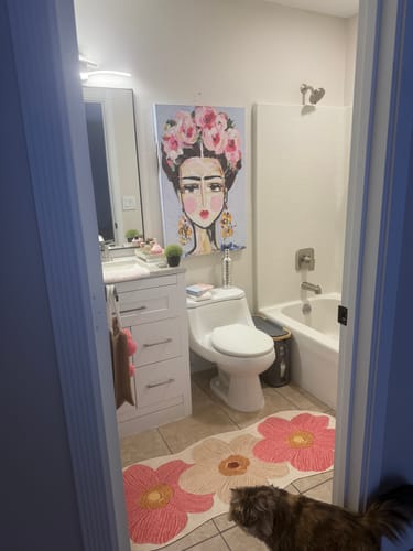 Customer photo review of FRIDA KAHLO CANVAS