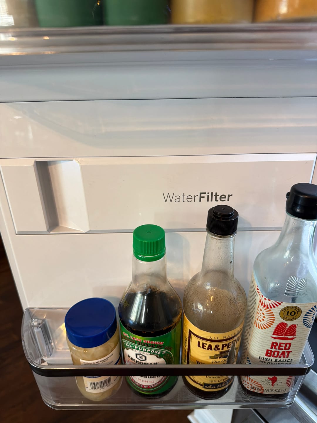 Customer photo review of Glacierfresh XWFE Water Filter Compatible with GE Refrigerator(with RFID chip)