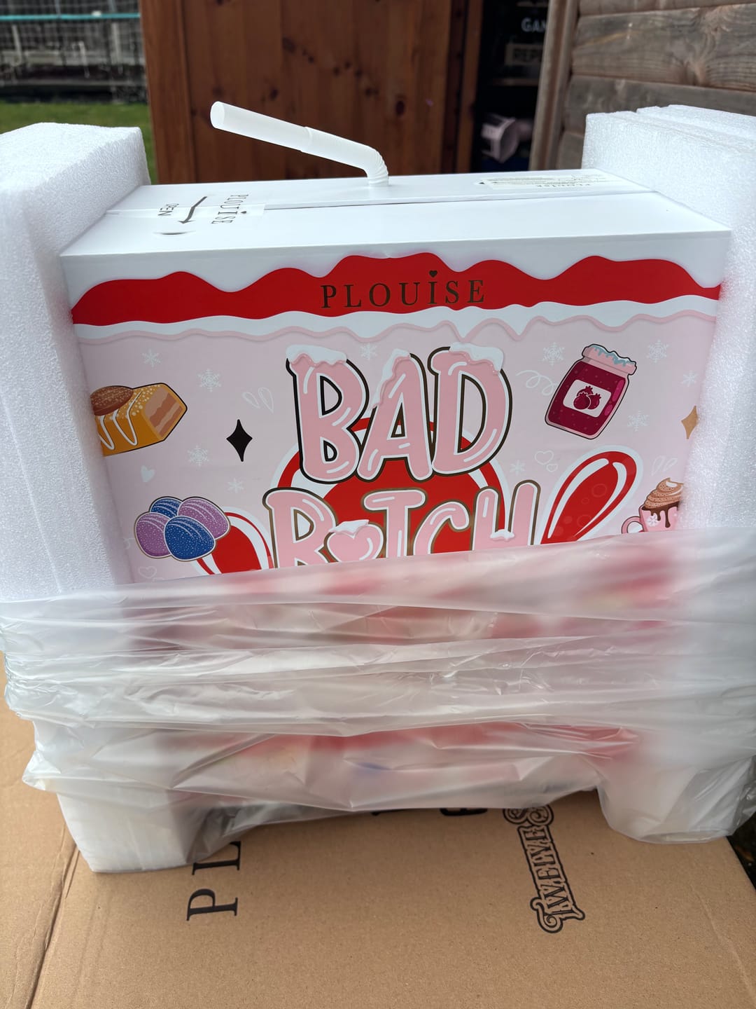 Customer photo review of 12 Sleighs Of Christmas Bad Bitch Skincare Advent Calendar 2025